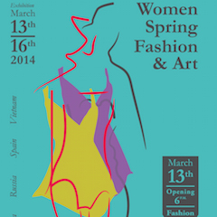 Women Spring Fashion and Art - Exhibition - 